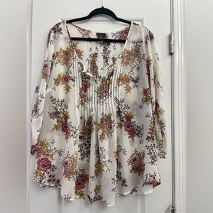 Womens Torrid Georgette / Chiffon Blouse Size 2 (18W-20W)